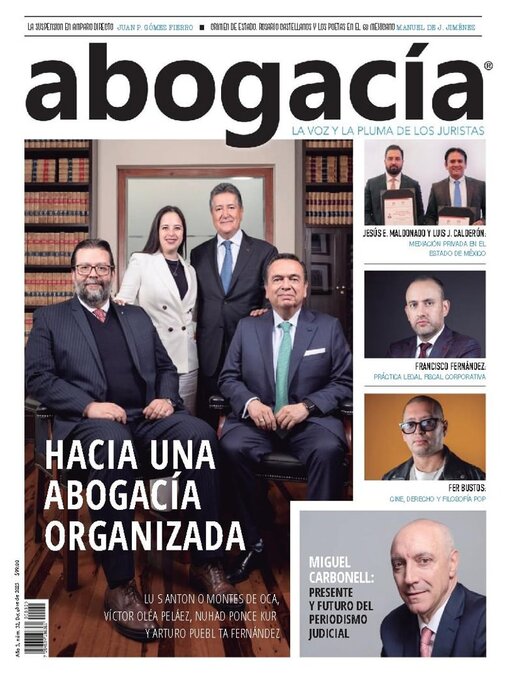 Title details for Abogacía by Base Legal, SA de CV - Available